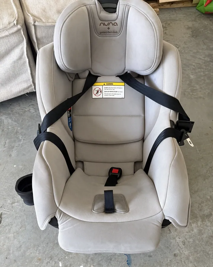 The same style of seat fully cleaned